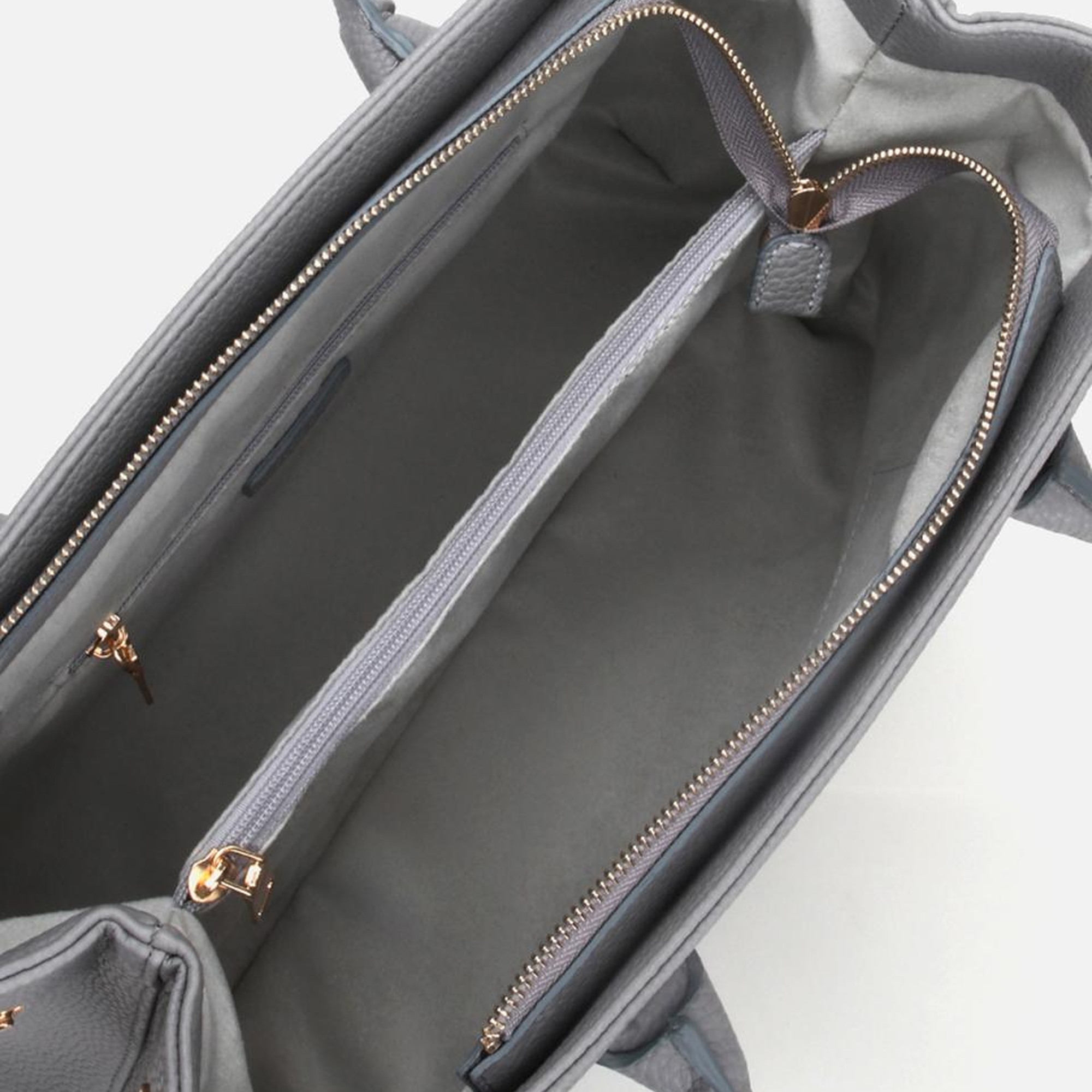 Kadın Gri Omuz Omuz Çantasısı