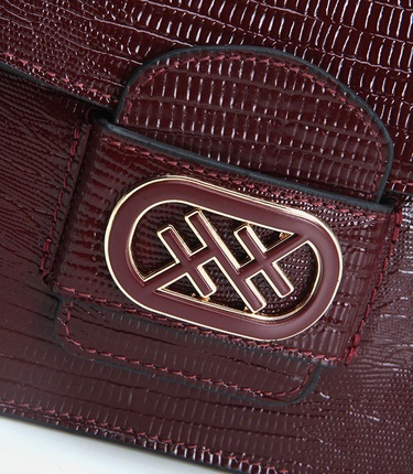  Kadın Deri Bordo Omuz Çantası