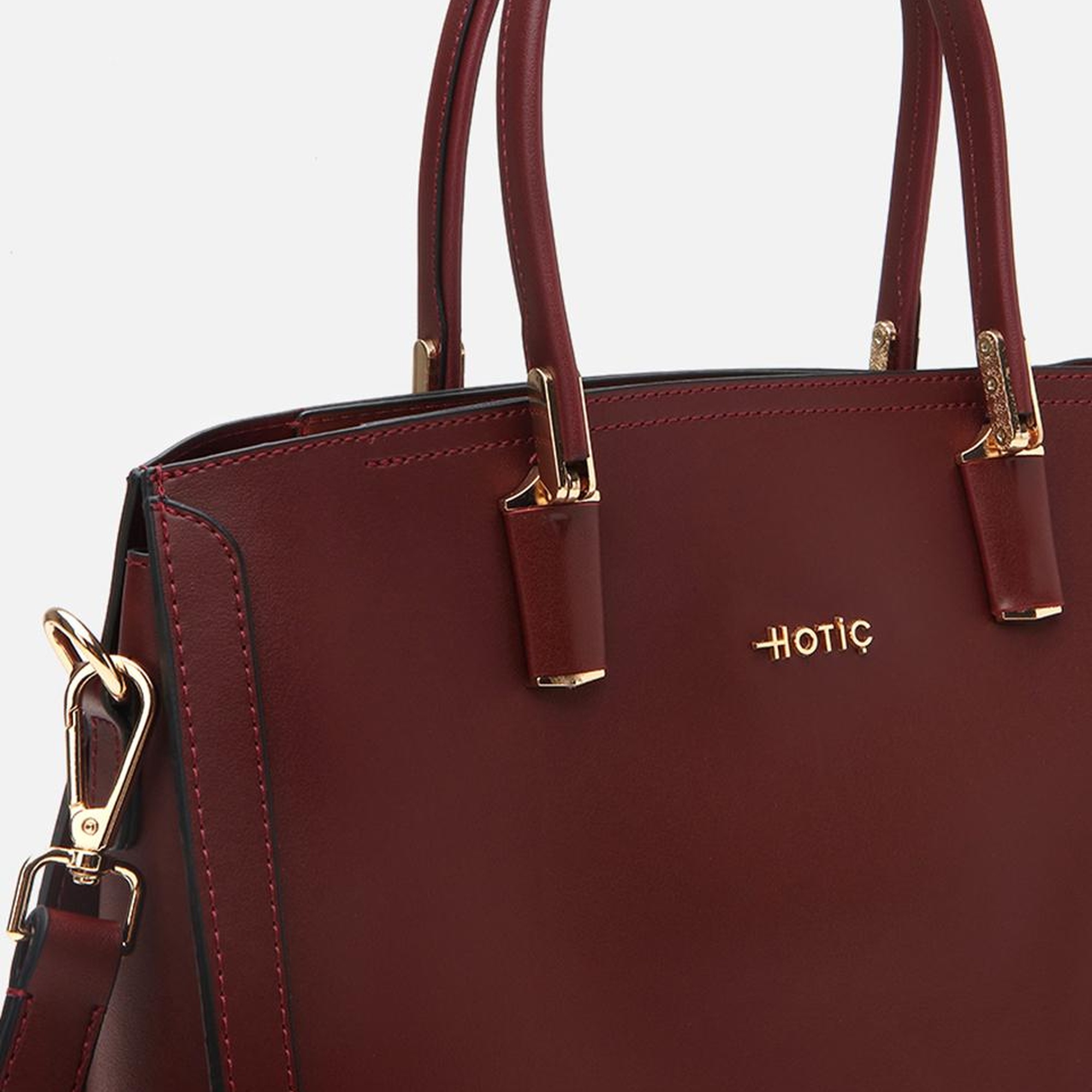 Kadın Bordo Askılı Omuz Çantası