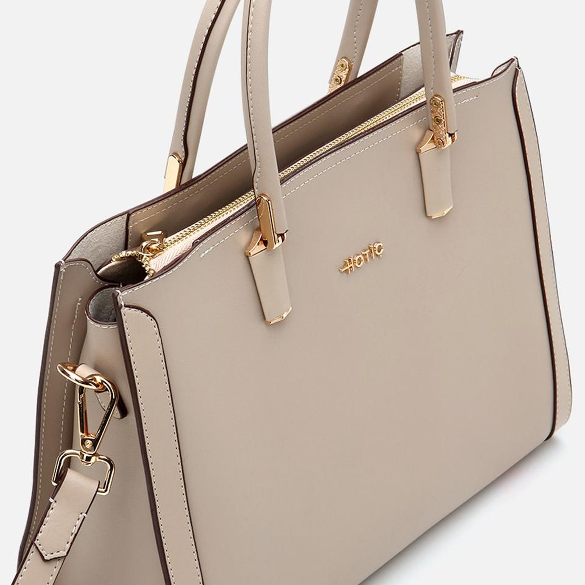 Kadın Bej Askılı Omuz Çantası