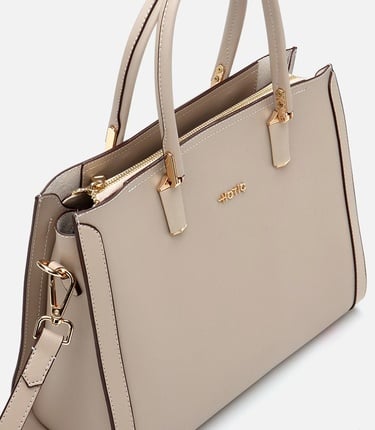  Kadın Bej Askılı Omuz Çantası