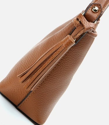  Kadın Deri Taba Mini (Çapraz) Çanta