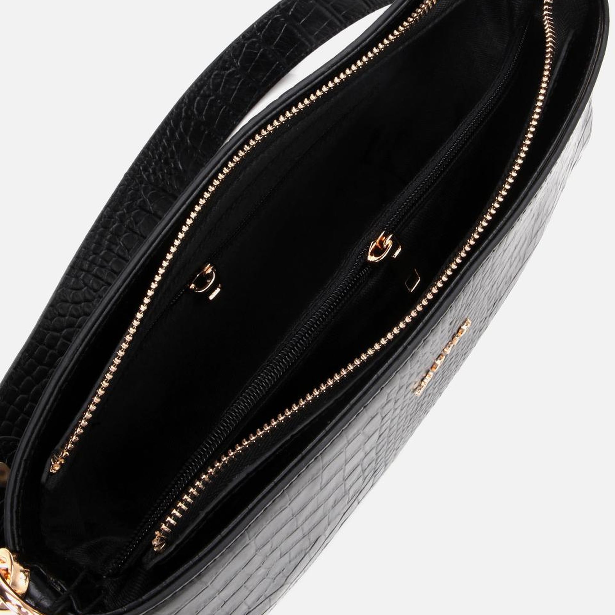 Kadın Deri Siyah Omuz Çantası