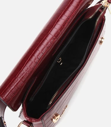  Kadın Bordo Omuz Çantası