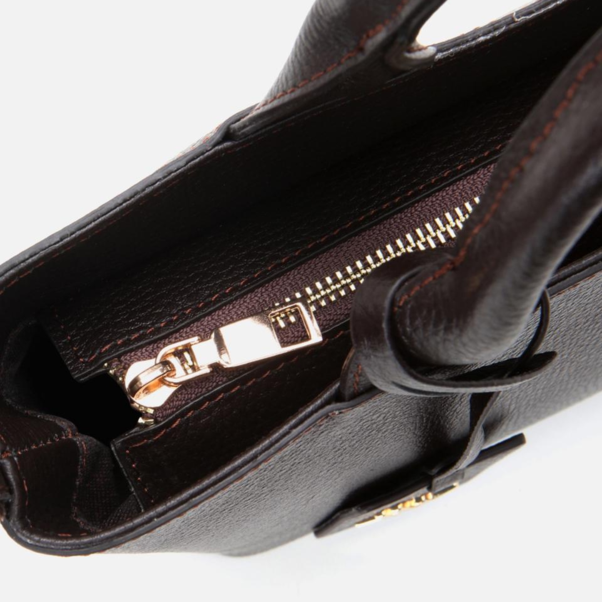 Kadın Deri Kahverengi Omuz Çantası