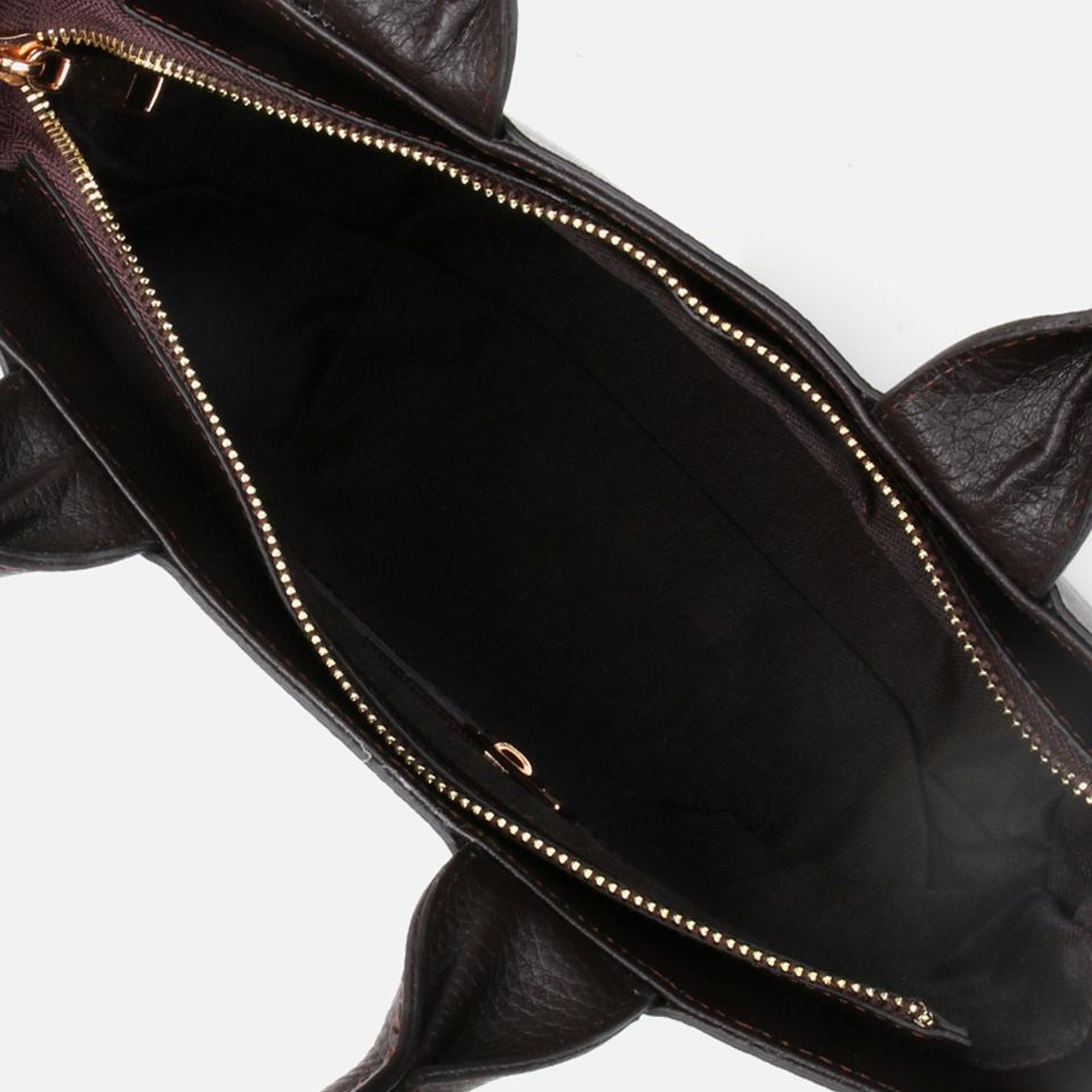 Kadın Deri Kahverengi Omuz Çantası