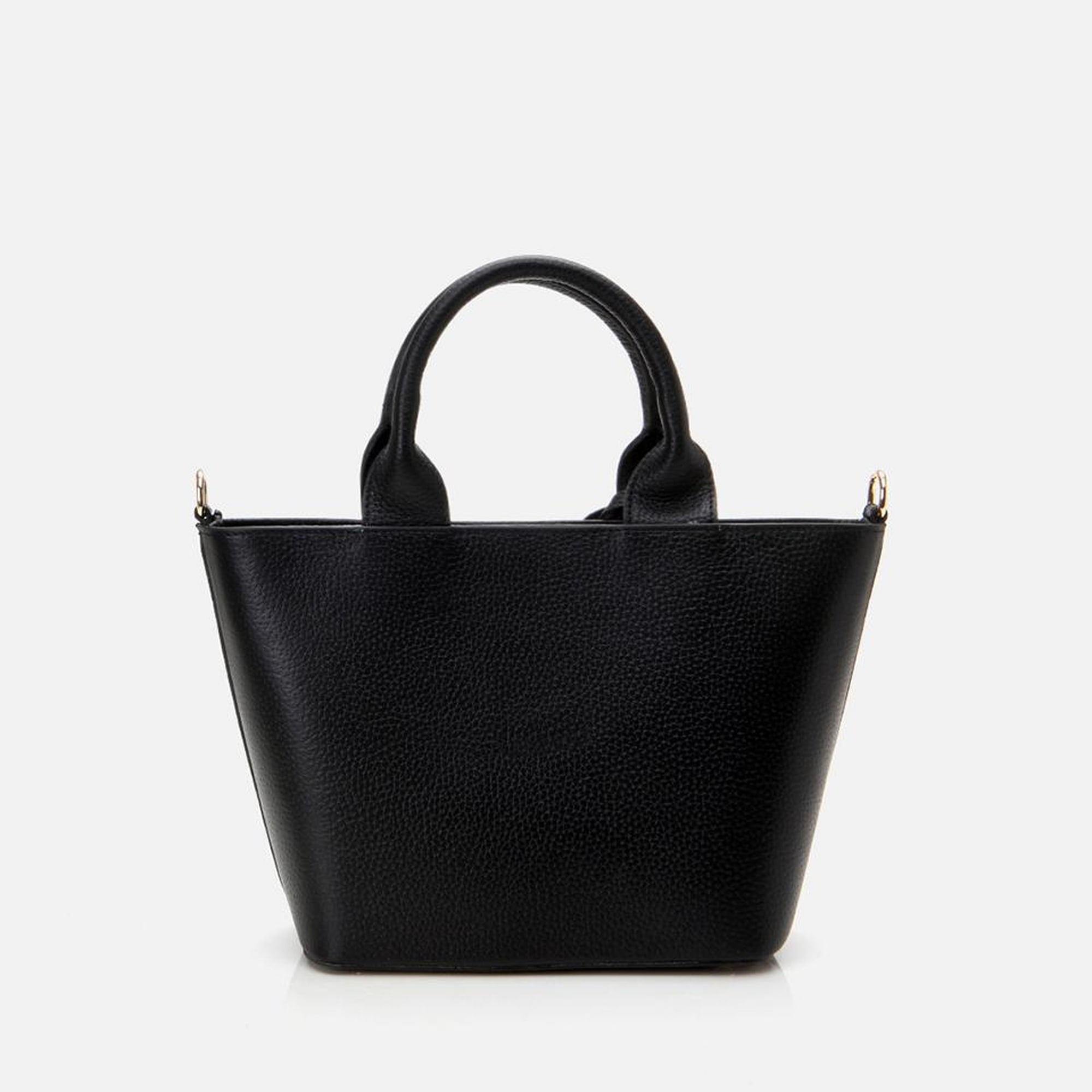 Kadın Deri Siyah Omuz Çantası