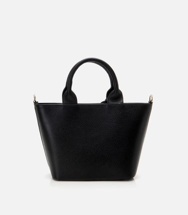  Kadın Deri Siyah Omuz Çantası