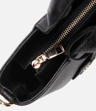  Kadın Deri Siyah Omuz Çantası