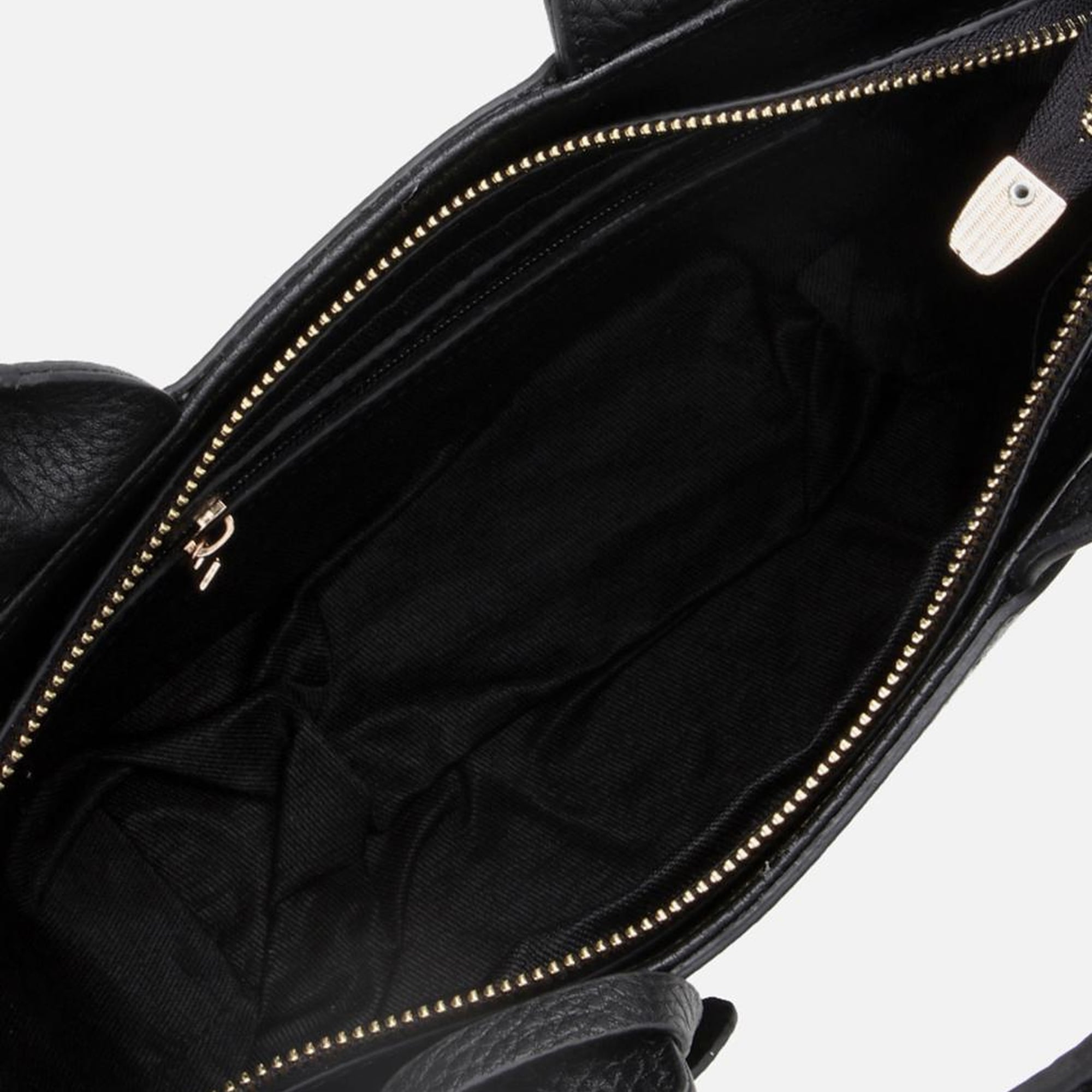 Kadın Deri Siyah Omuz Çantası