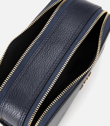  Kadın Deri Lacivert Mini Çanta