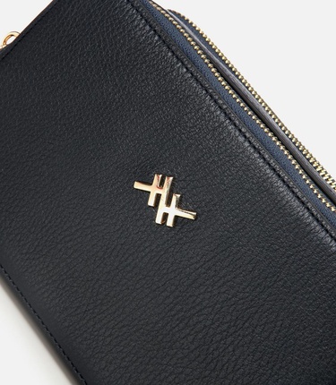  Kadın Deri Lacivert Mini Çanta