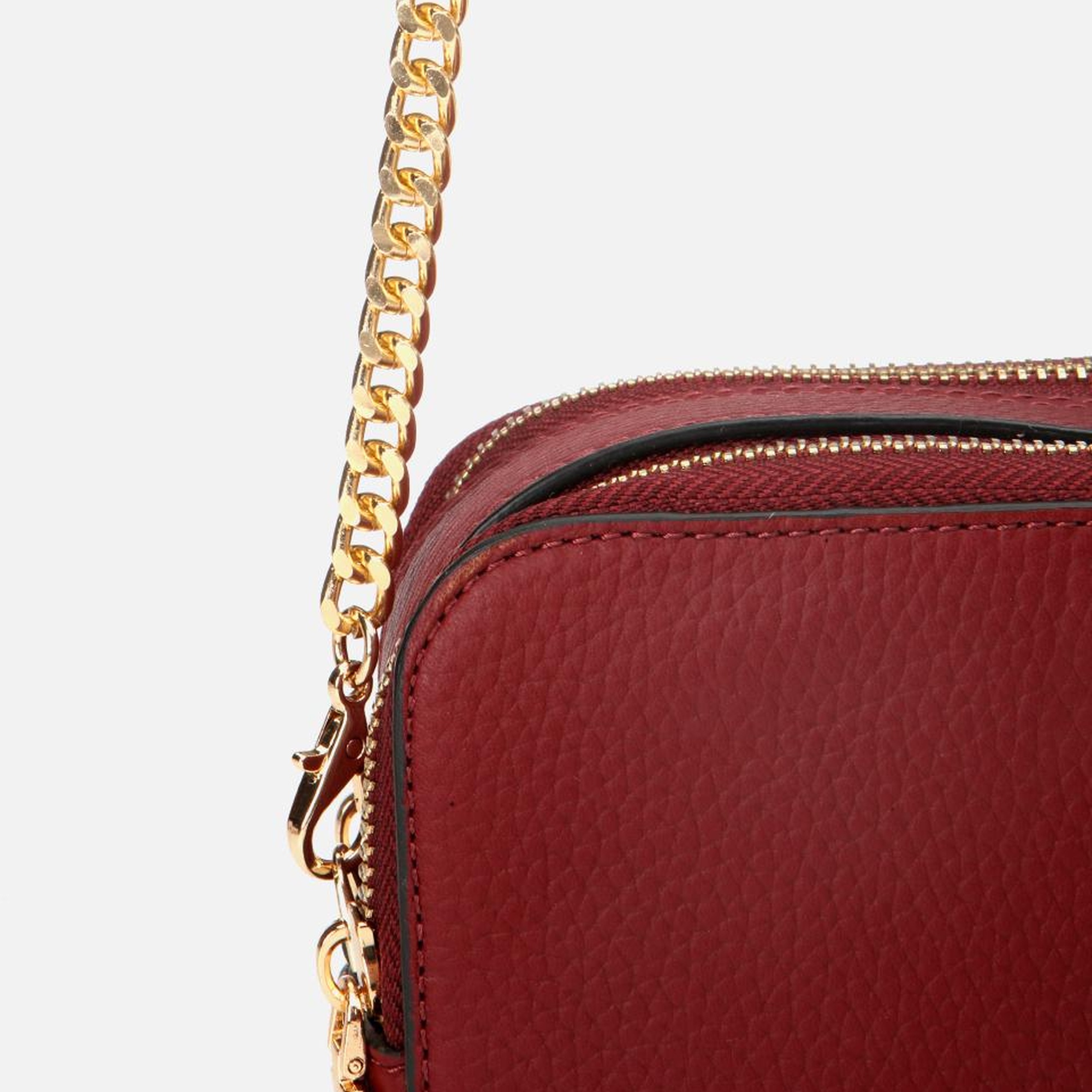 Kadın Deri Bordo Mini Çanta