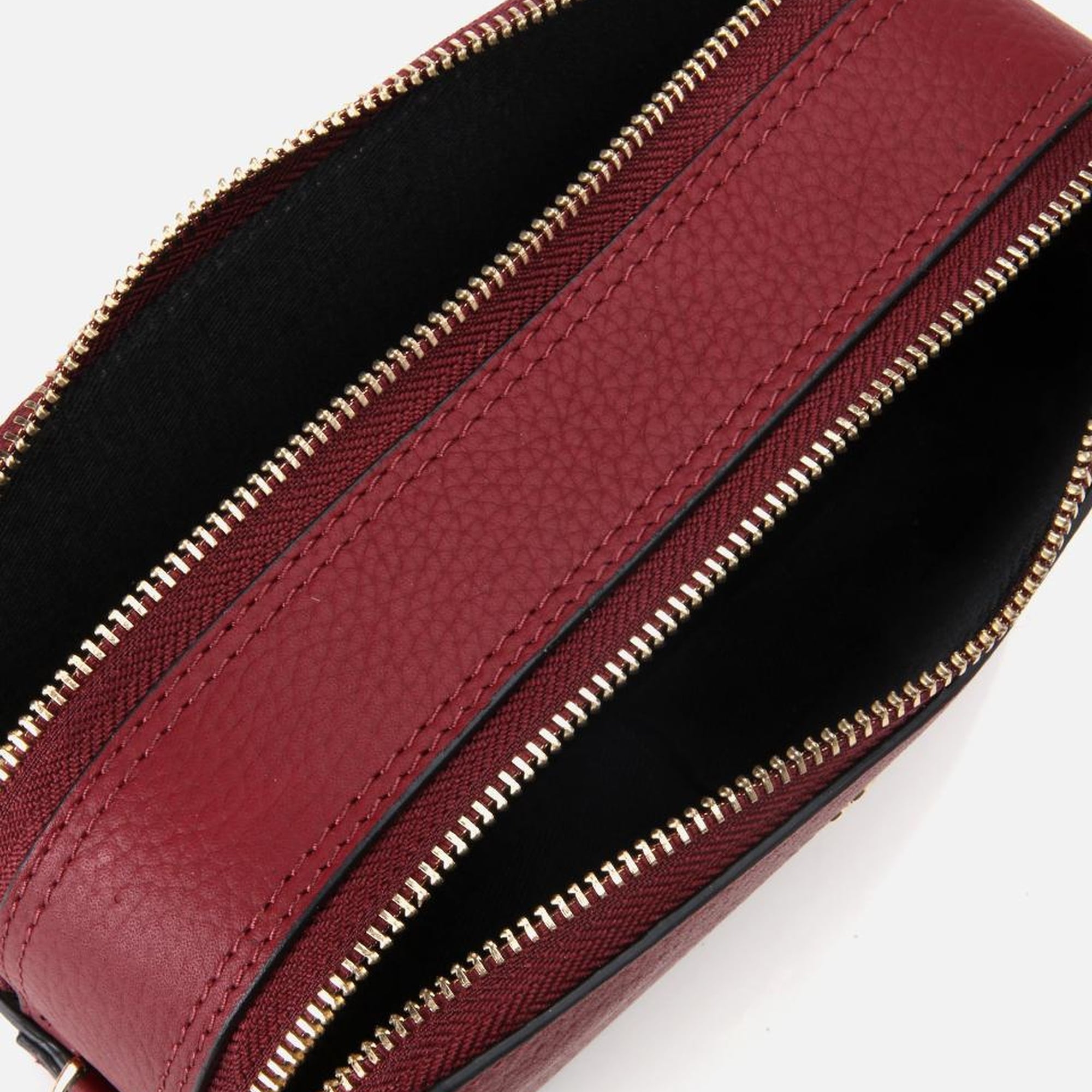 Kadın Deri Bordo Mini Çanta