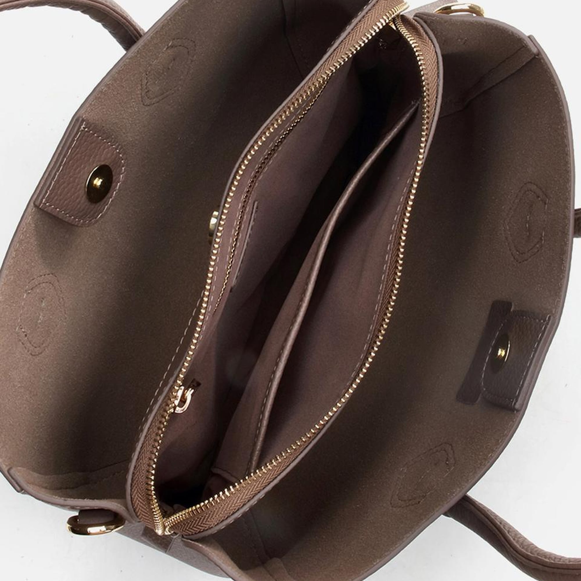 Kadın Deri Vizon Omuz Çantası