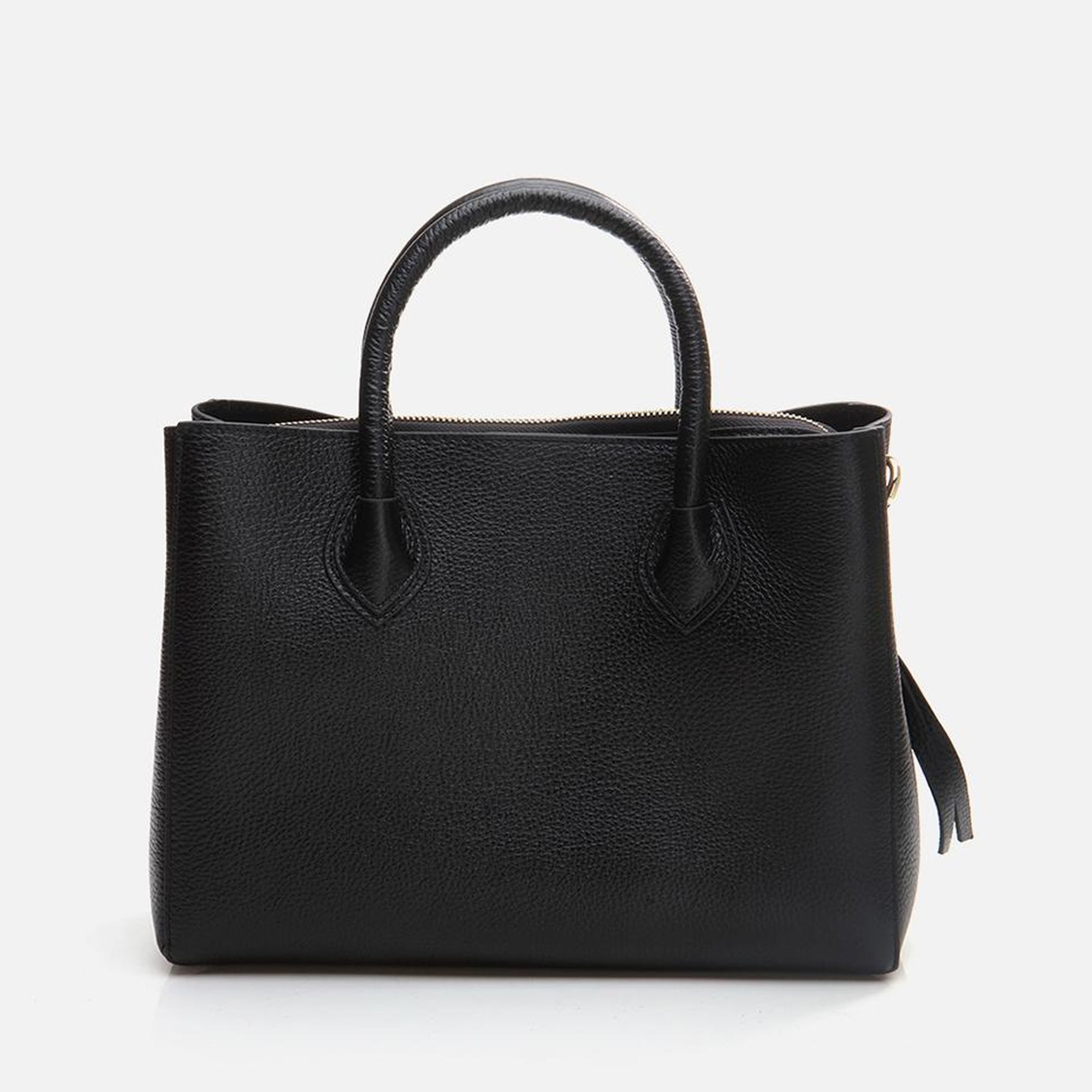 Kadın Deri Siyah Omuz Çantası