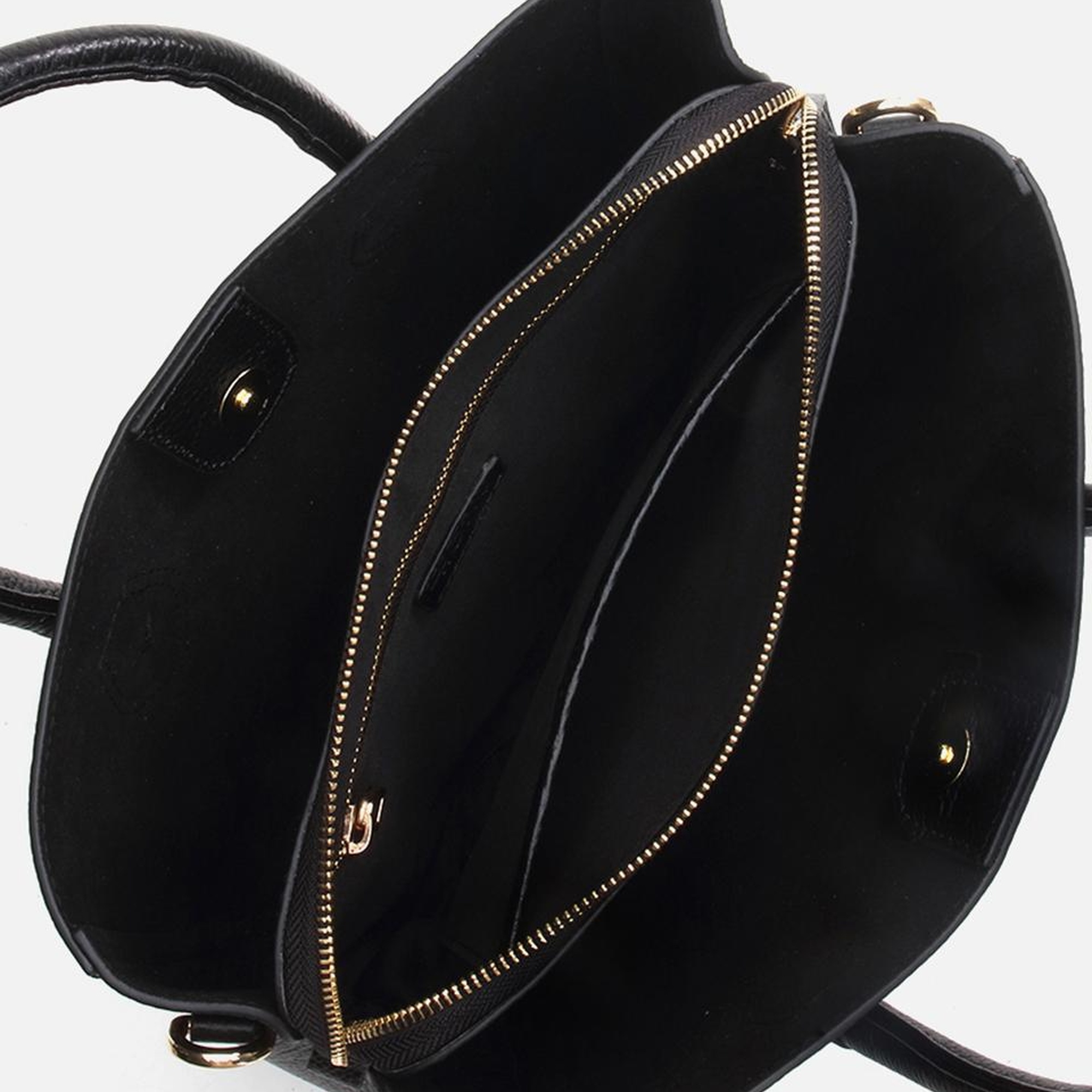 Kadın Deri Siyah Omuz Çantası