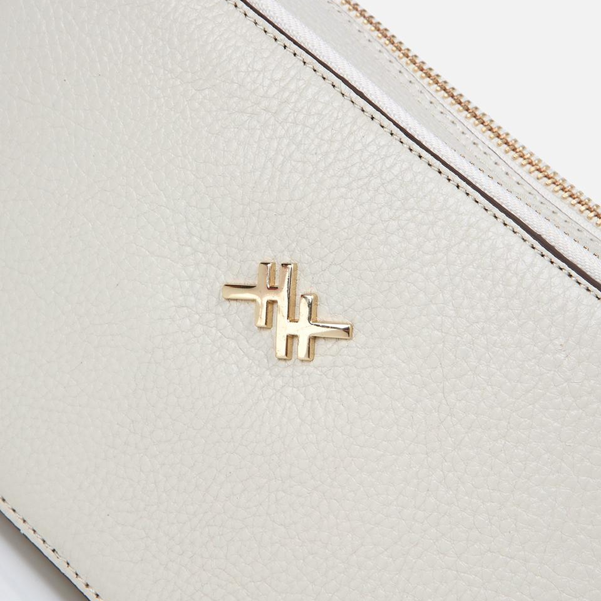 Kadın Deri Ekru Mini Çanta