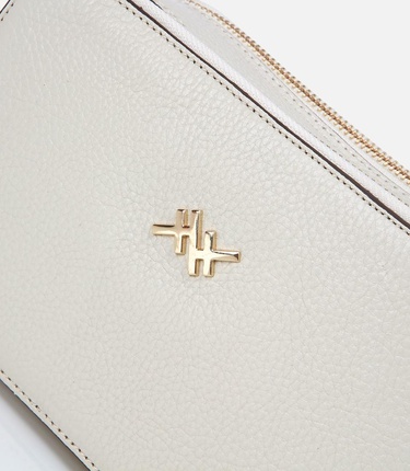  Kadın Deri Ekru Mini Çanta