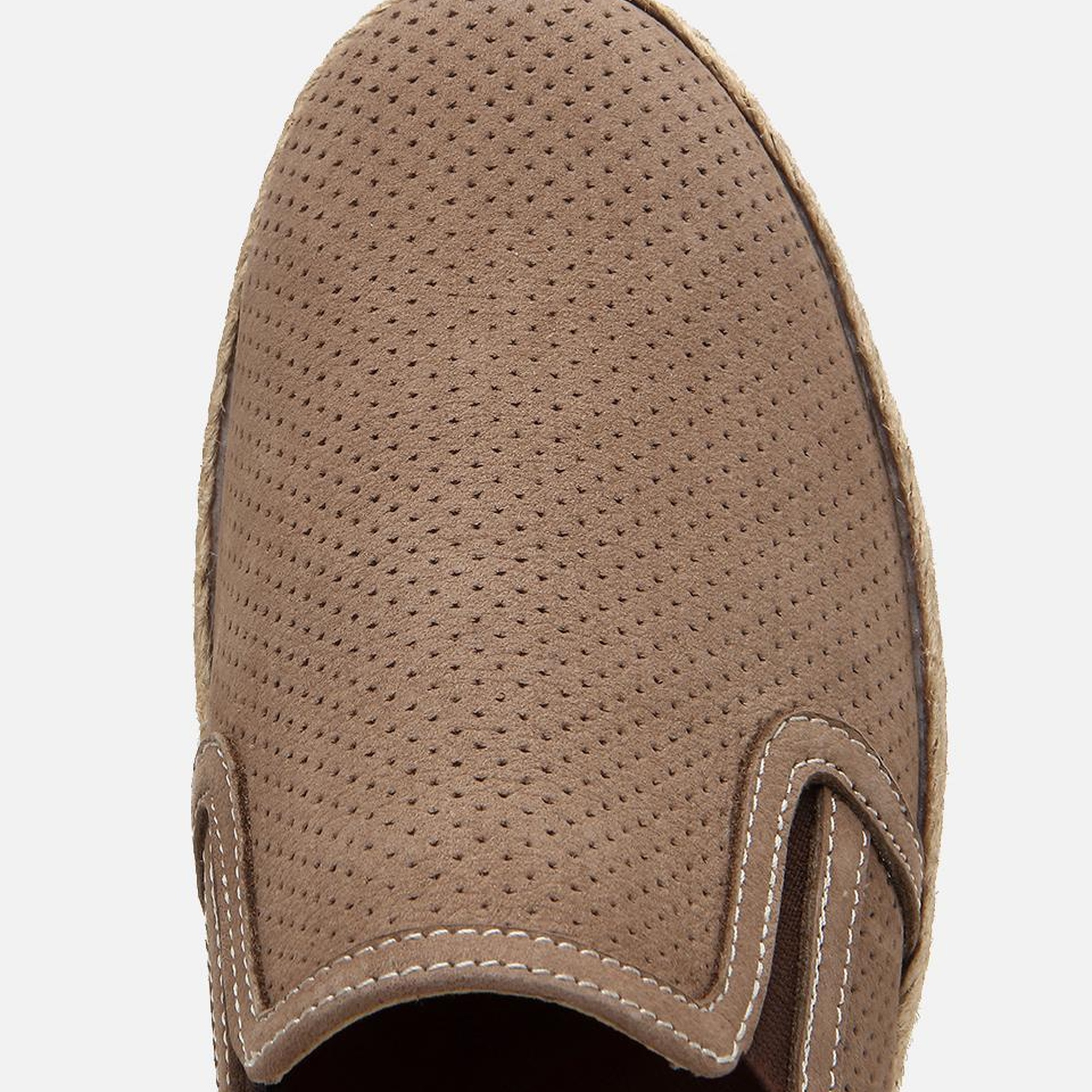 Erkek Süet Deri Bej Ultra Hafif Tabanlı Loafer