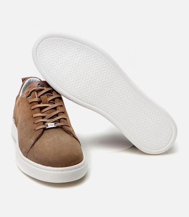  Erkek Süet Deri Vizon Ultra Hafif Tabanlı Spor Ayakkabı