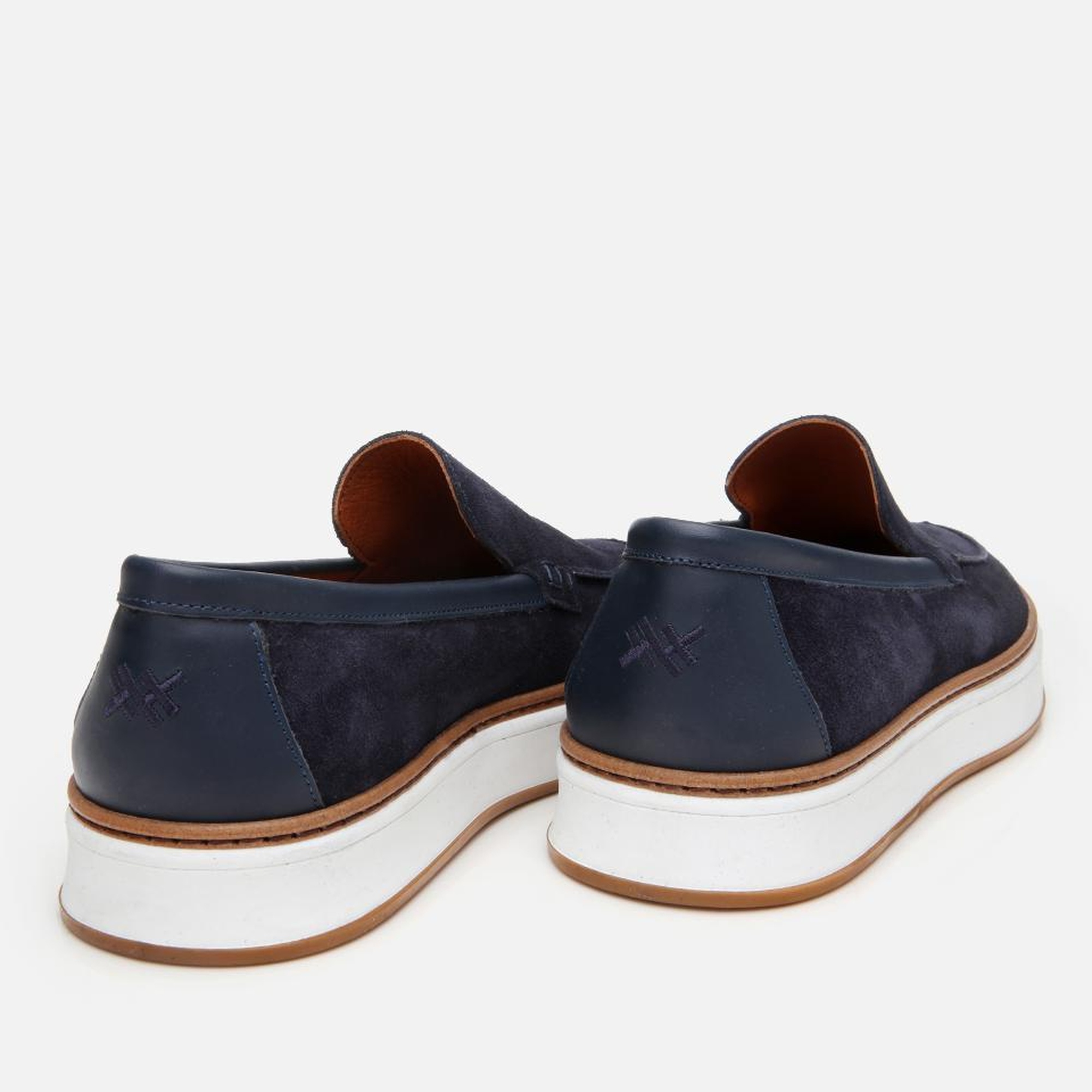 Erkek Süet Deri Lacivert Loafer