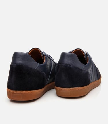  Erkek Süet Deri Lacivert Spor Ayakkabı