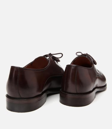  Erkek Deri Kahverengi Klasik Ayakkabı