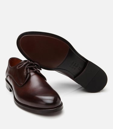  Erkek Deri Kahverengi Klasik Ayakkabı