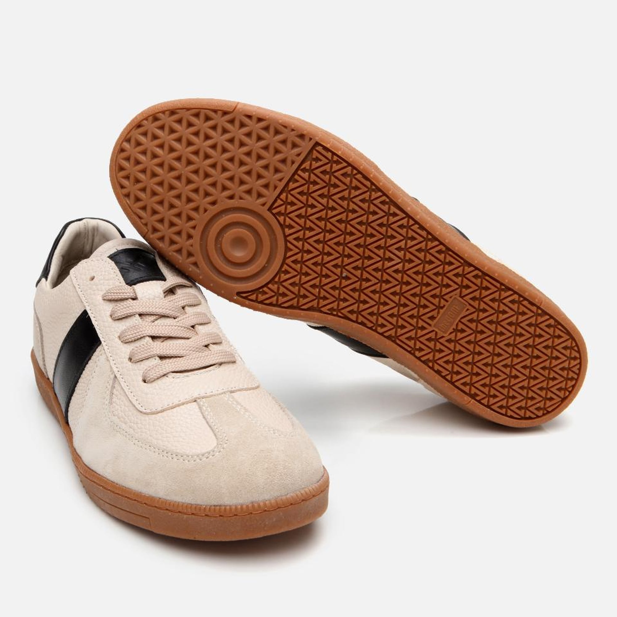 Erkek Süet Deri Bej Spor Ayakkabı