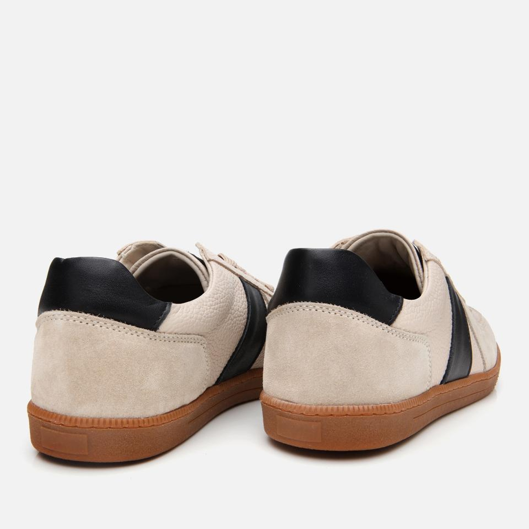 Erkek Süet Deri Bej Spor Ayakkabı