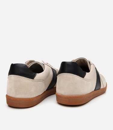  Erkek Süet Deri Bej Spor Ayakkabı