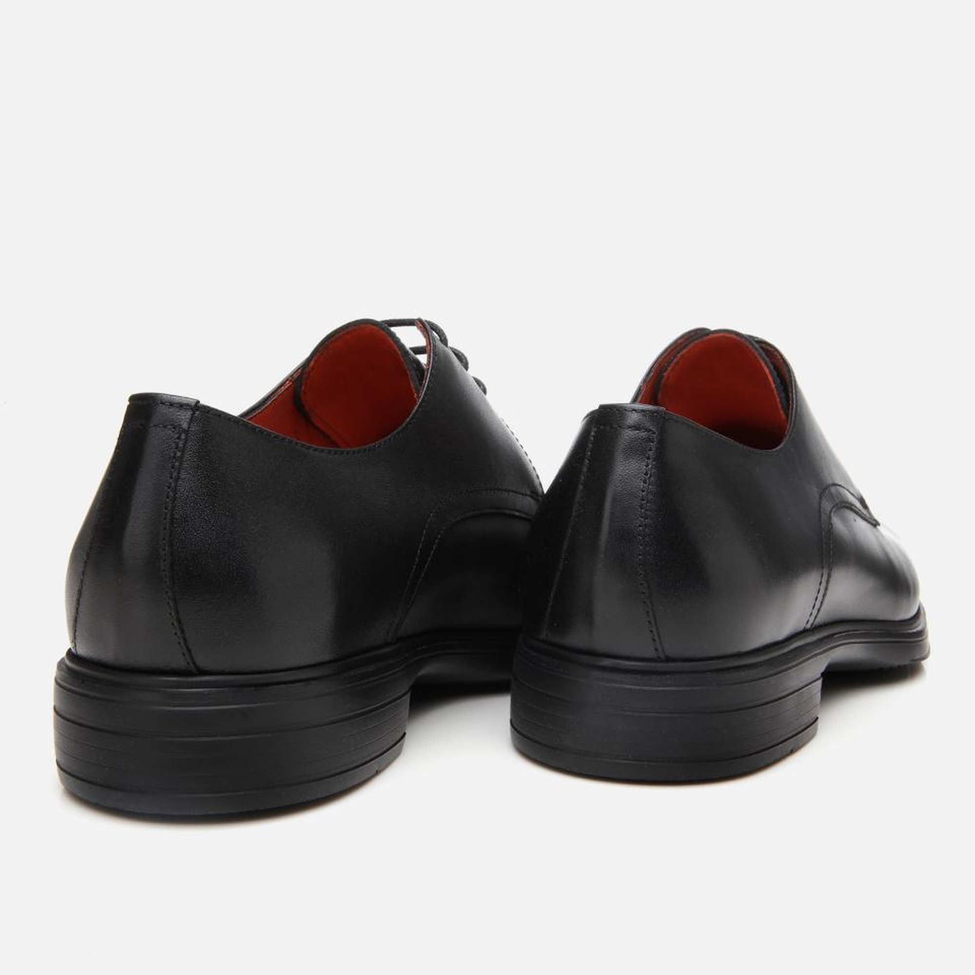 Erkek Deri Siyah Ultra Hafif Tabanlı Klasik Ayakkabı