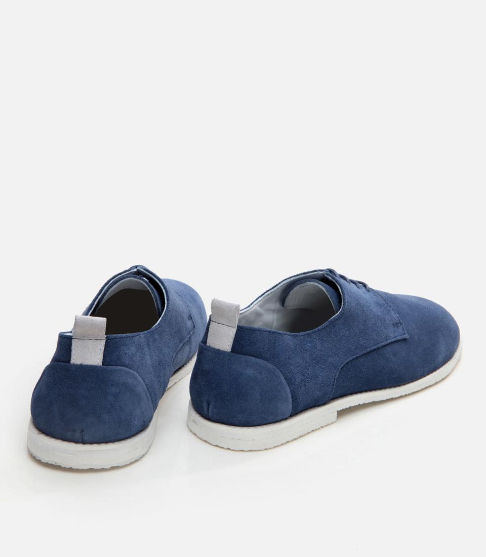 Hotiç Hotiç Mavi Erkek Deri Günlük Ayakkabı Casual Ayakkabı | FashFed Mavi - 6. görsel