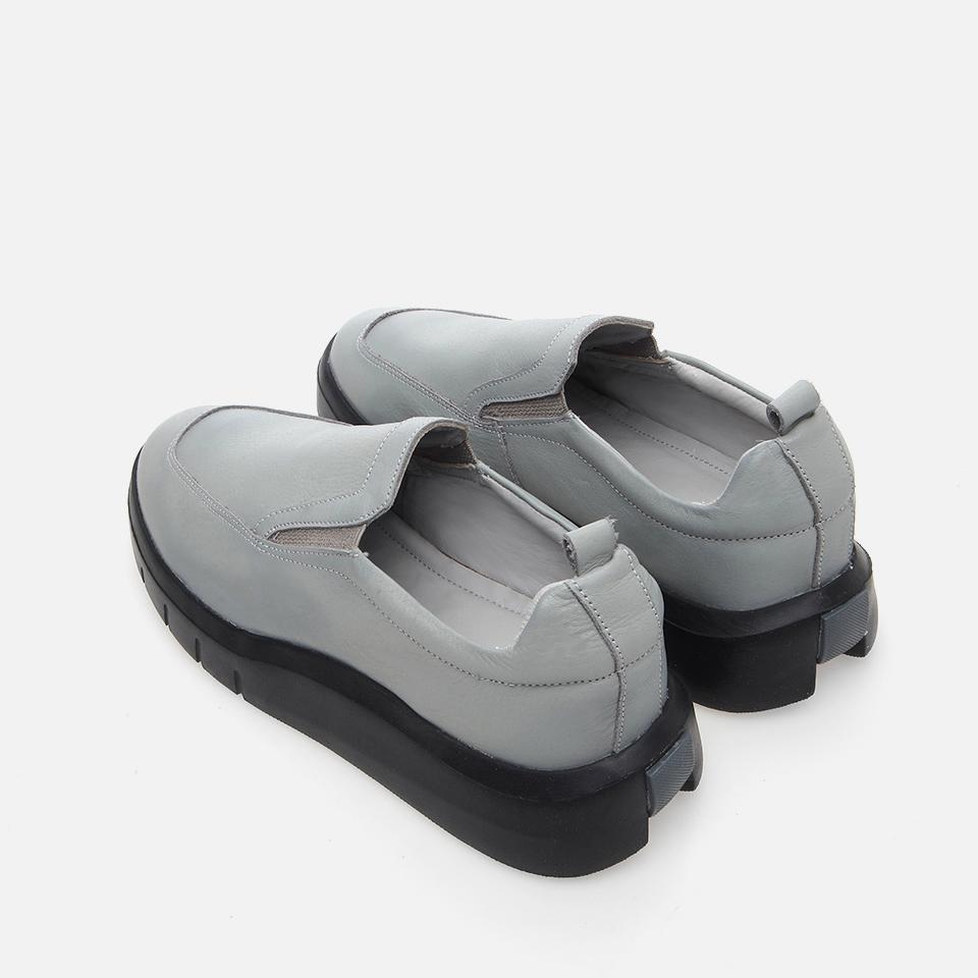 Erkek Deri Gri Günlük Ayakkabı