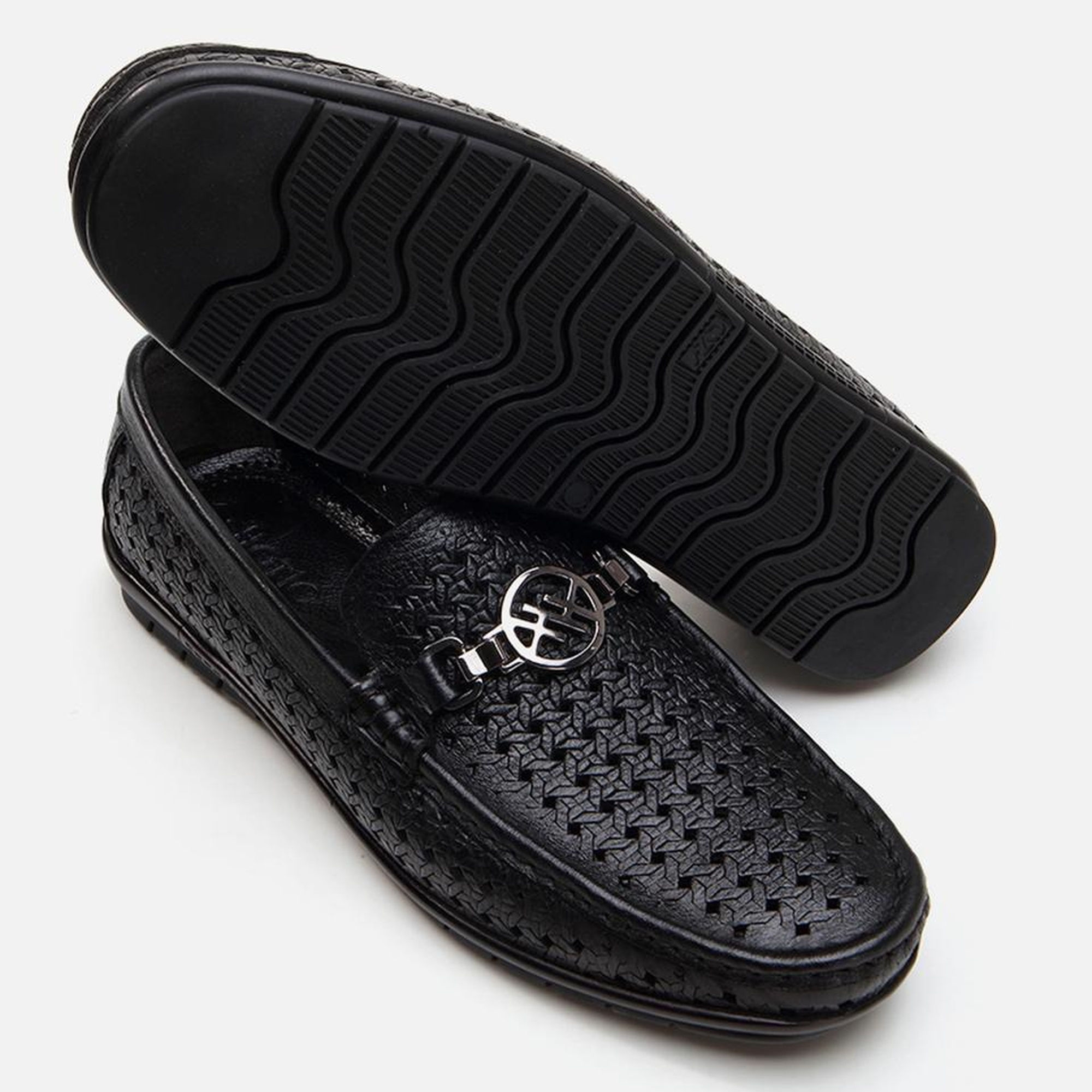 Erkek Deri Siyah Loafer