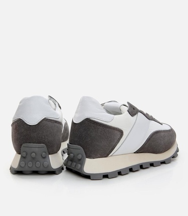  Erkek Deri Gri Spor Ayakkabı