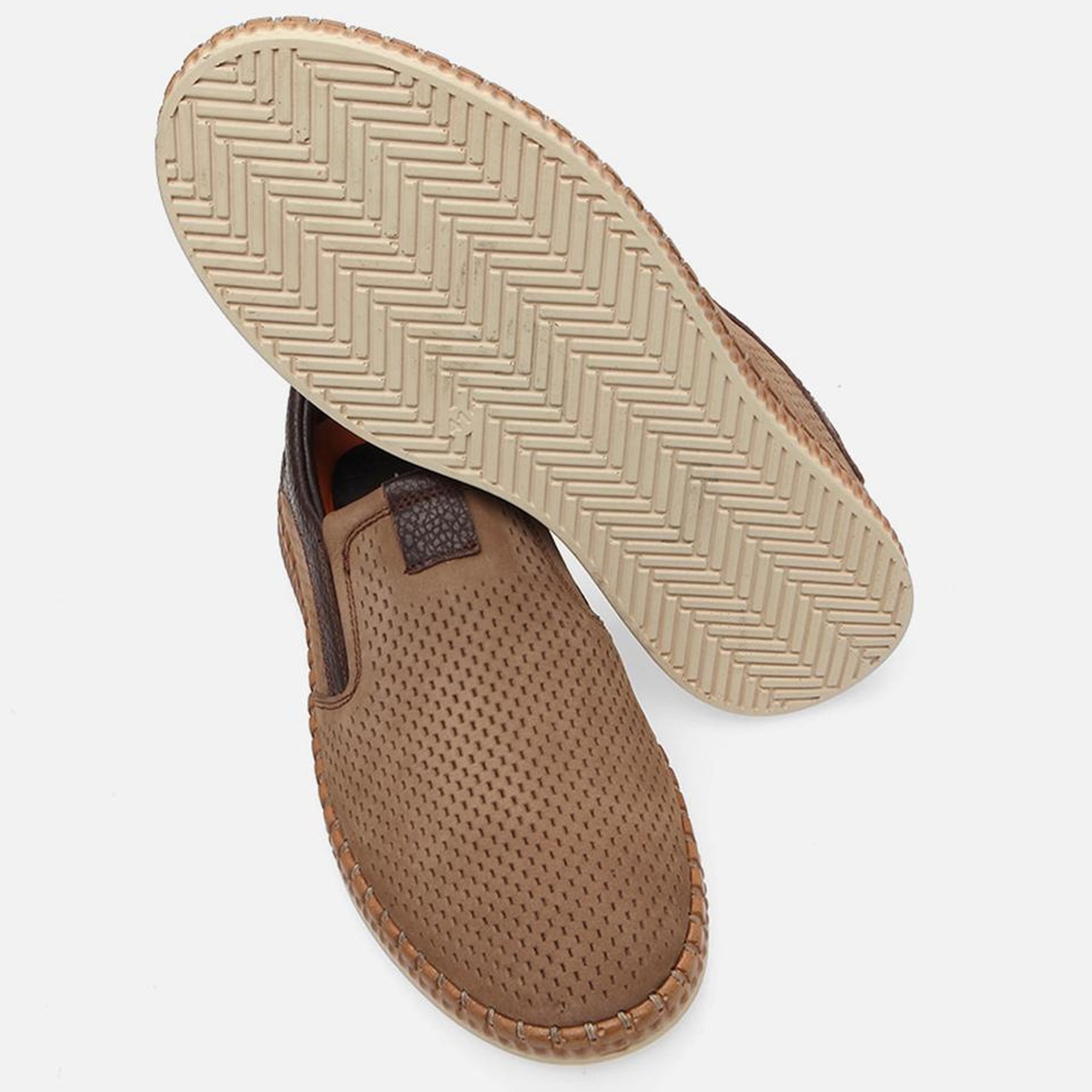 Erkek Deri Vizon Günlük Ayakkabı