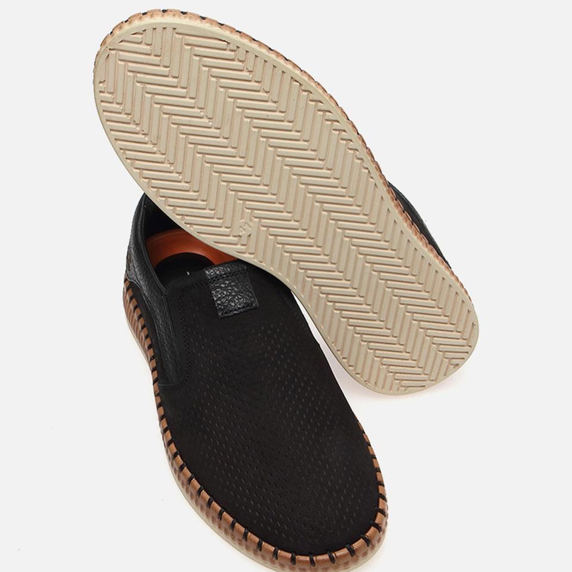 Erkek Deri Siyah Günlük Ayakkabı