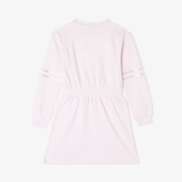  Tommy Hilfiger Satin Applique Çocuk Pembe Elbise