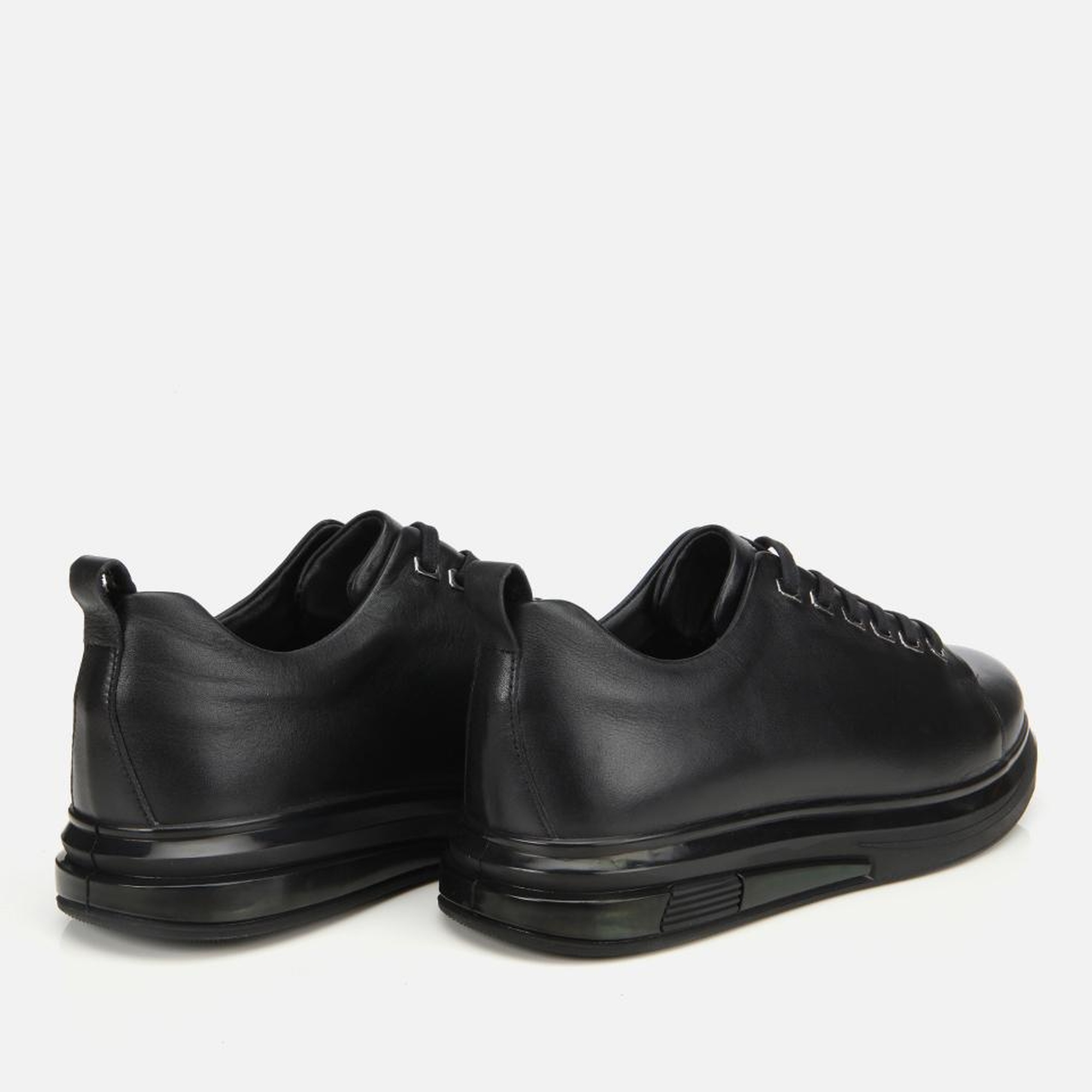 Erkek Deri Siyah Günlük Ayakkabı