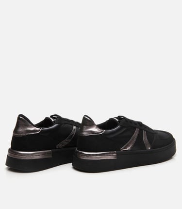  Kadın Siyah Yaya Spor Ayakkabı