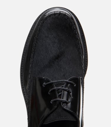  Erkek Deri Siyah Günlük Ayakkabı