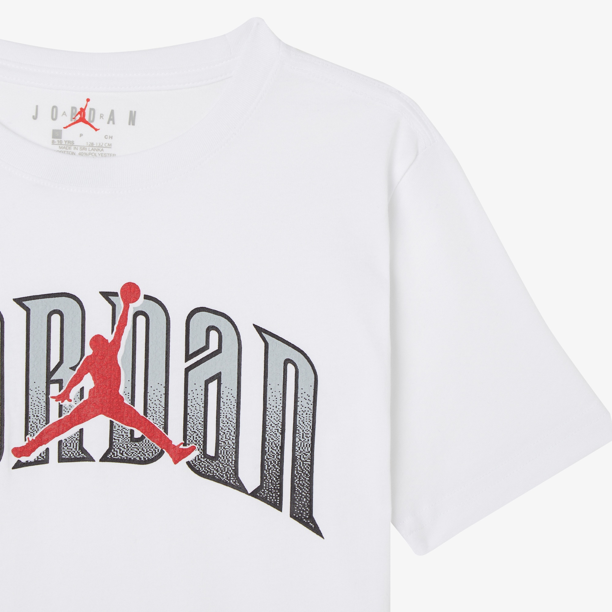 Jordan Global Arch Çocuk Beyaz T-Shirt