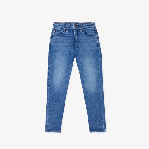  Tommy Hilfiger Modern Straight Vintage Denim Çocuk Mavi Jean Pantolon