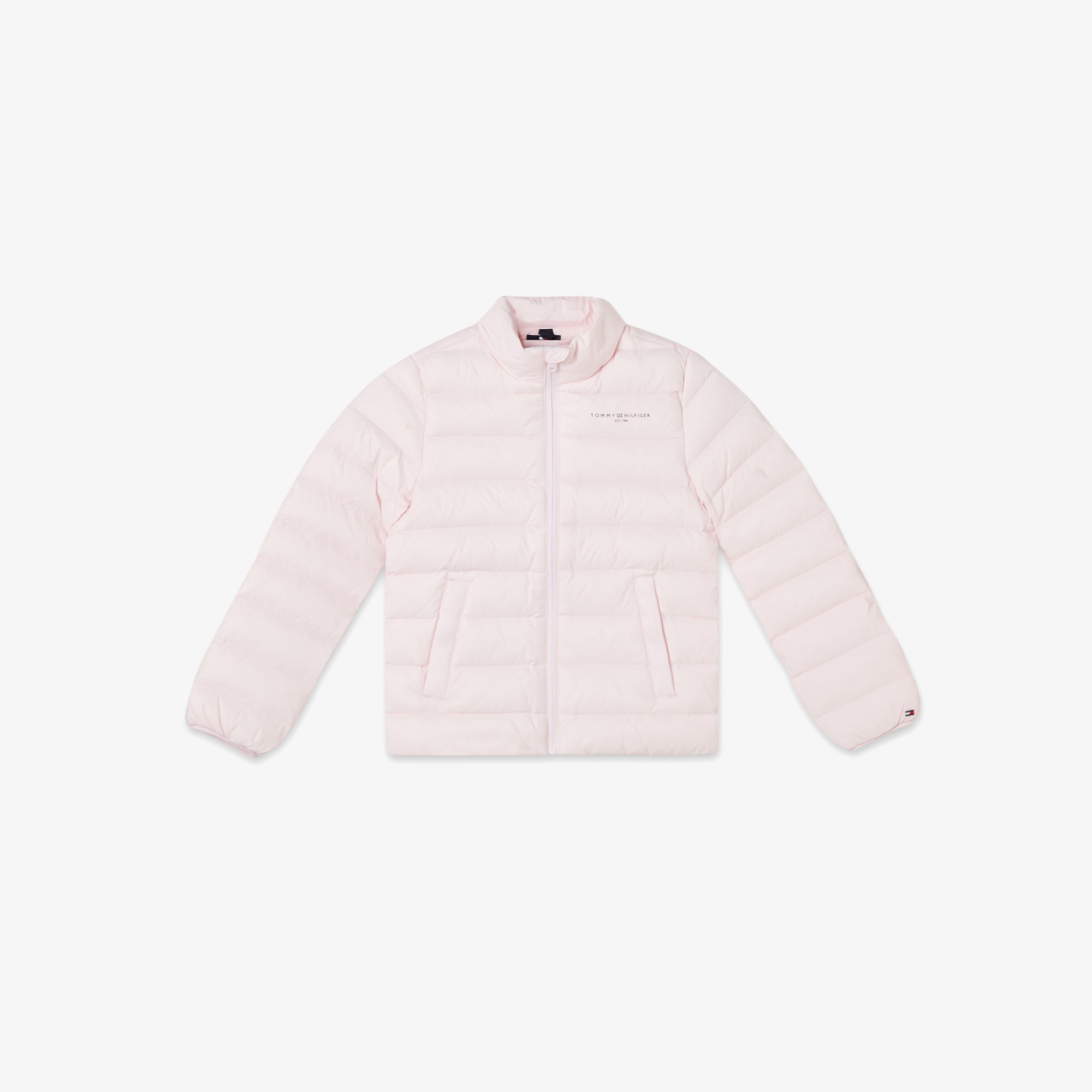 Tommy Hilfiger Essential Light Down Çocuk Pembe Mont