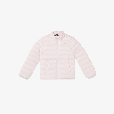  Tommy Hilfiger Essential Light Down Çocuk Pembe Mont