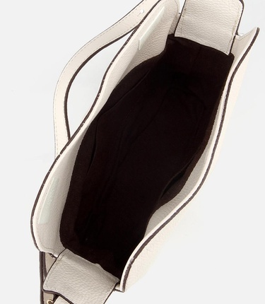  Kadın Deri Ekru Ayarlanabilir Askılı Omuz Çantası