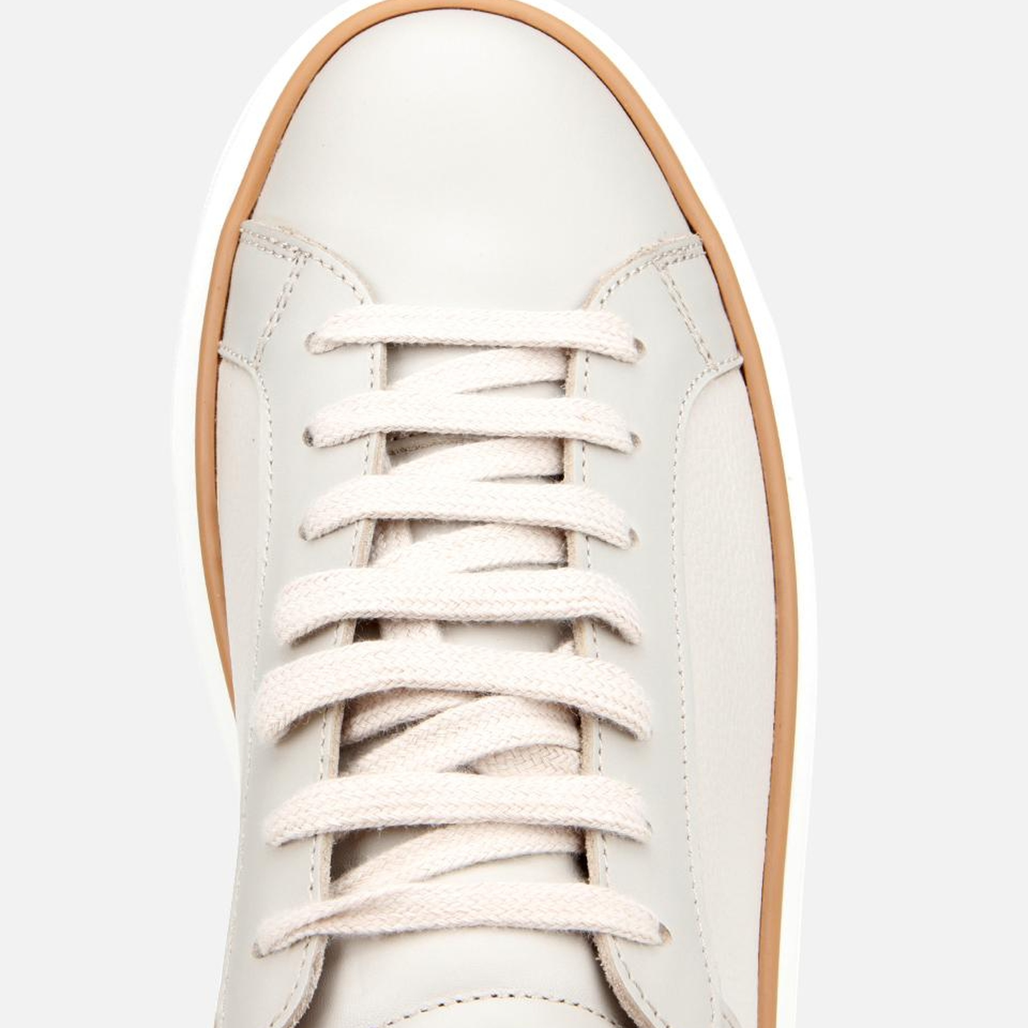 Erkek Deri Bej Günlük Ayakkabı