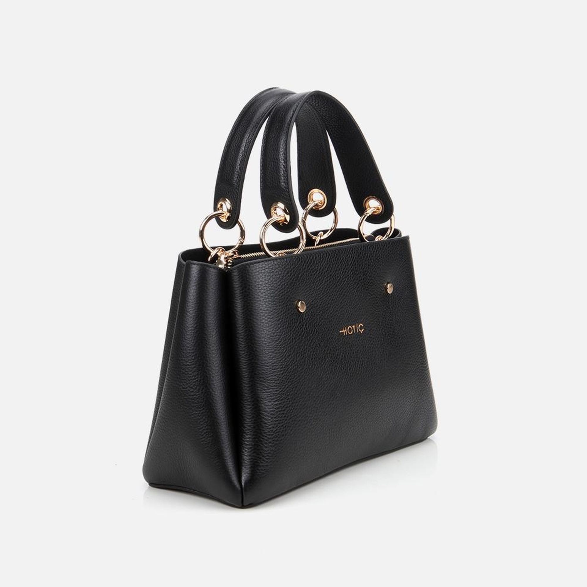 Kadın Deri Siyah Omuz Çantası